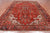 Rust 8' 8" X 11' 9" Vintage Persian Heriz Serapi Hand Knotted Wool Rug - Q25213