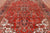 Rust 8' 8" X 11' 9" Vintage Persian Heriz Serapi Hand Knotted Wool Rug - Q25213