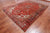 Rust 8' 8" X 11' 9" Vintage Persian Heriz Serapi Hand Knotted Wool Rug - Q25213