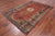Rust 5' 10" X 8' 4" Vintage Persian Handmade Wool On Wool Rug - Q25215