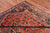 Rust 5' 10" X 8' 4" Vintage Persian Handmade Wool On Wool Rug - Q25215