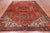 Orange 9' 2" X 12' 1" Vintage Persian Heriz Serapi Hand-Knotted Wool Rug - Q25219