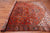 Orange 9' 2" X 12' 1" Vintage Persian Heriz Serapi Hand-Knotted Wool Rug - Q25219