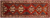 Red 3' 4" X 9' 10" Runner Vintage Persian Handmade Wool Rug - Q25222