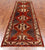 Red 3' 4" X 9' 10" Runner Vintage Persian Handmade Wool Rug - Q25222