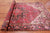 Rust 6' 3" X 9' 7" Vintage Persian Heriz Serapi Handmade Wool Rug - Q25223