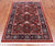 Blue 3' 9" X 5' 10" Signed Persian Tabriz Handmade Wool Rug - Q25226