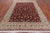 Red 7' 10" X 9' 10" Wool & Silk Persian Tabriz Hand-Knotted Rug - Q25228