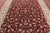 Red 7' 10" X 9' 10" Wool & Silk Persian Tabriz Hand-Knotted Rug - Q25228