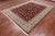 Red 7' 10" X 9' 10" Wool & Silk Persian Tabriz Hand-Knotted Rug - Q25228