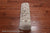 Ivory 2' 4" X 12' 0" Persian Tabriz Hand-Knotted Wool & Silk Runner Rug - Q25231