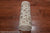 Ivory 2' 4" X 12' 0" Persian Tabriz Handmade Wool & Silk Runner Rug - Q25232