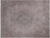 SUPER SALE Ivory 9' 2" X 12' 7" Persian Vintage White Wash Hand Knotted Wool Area Rug - Q2564