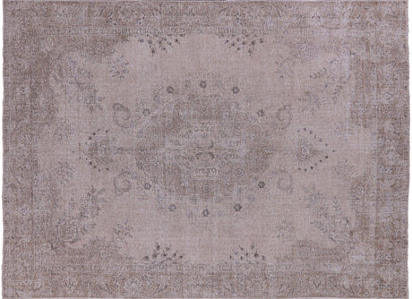 Persian Vintage White Wash Hand Knotted Wool Area Rug - Manhattan Rugs