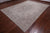 SUPER SALE Ivory 9' 2" X 12' 7" Persian Vintage White Wash Hand Knotted Wool Area Rug - Q2564