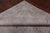 SUPER SALE Ivory 9' 2" X 12' 7" Persian Vintage White Wash Hand Knotted Wool Area Rug - Q2564