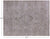 SUPER SALE Ivory 9' 8" X 12' 5" Persian Vintage White Wash Handmade Wool Rug - Q2565