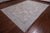 SUPER SALE Ivory 9' 5" X 12' 7" Persian Vintage White Wash Handmade Rug - Q2566