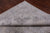 SUPER SALE Ivory 9' 5" X 12' 7" Persian Vintage White Wash Handmade Rug - Q2566