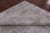 SUPER SALE Ivory 9' 9" X 12' 8" Persian Handmade Vintage White Wash Wool Area Rug - Q2567