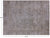 SUPER SALE Ivory 9' 9" X 12' 8" Persian Handmade Vintage White Wash Wool Area Rug - Q2567