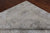SUPER SALE Ivory 9' 9" X 12' 8" Persian Handmade Vintage White Wash Wool Area Rug - Q2567