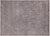 SUPER SALE Ivory 9' 1" X 12' 6" Persian Vintage White Wash Hand Knotted Wool Rug - Q2569