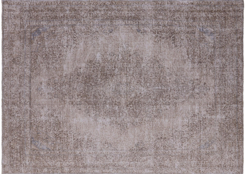 Hand Knotted Persian Vintage White Wash Rug - Manhattan Rugs