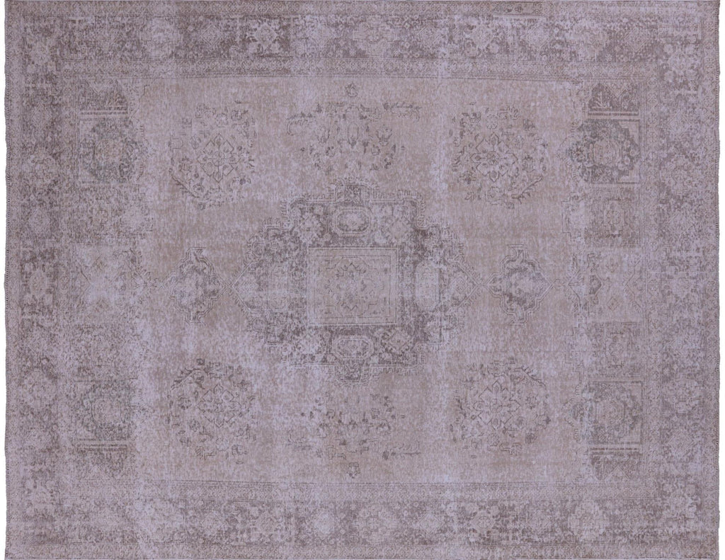 Vintage White Wash Persian Hand Knotted Rug - Manhattan Rugs