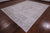 SUPER SALE Ivory Vintage White Wash Persian Hand Knotted Rug 9' 7" X 12' 4" - Q2591