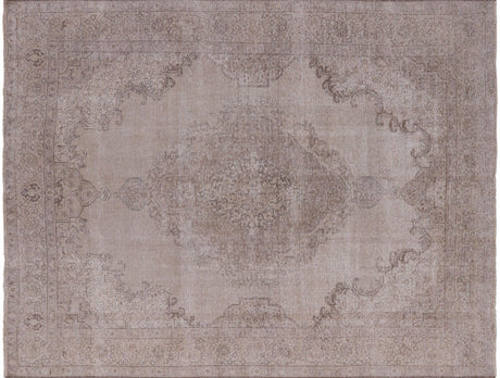 Persian Vintage White Wash Hand Knotted Wool Area Rug - Manhattan Rugs