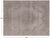 SUPER SALE Ivory Persian Vintage White Wash Hand Knotted Wool Area Rug 9' 9" X 12' 8"- Q2603
