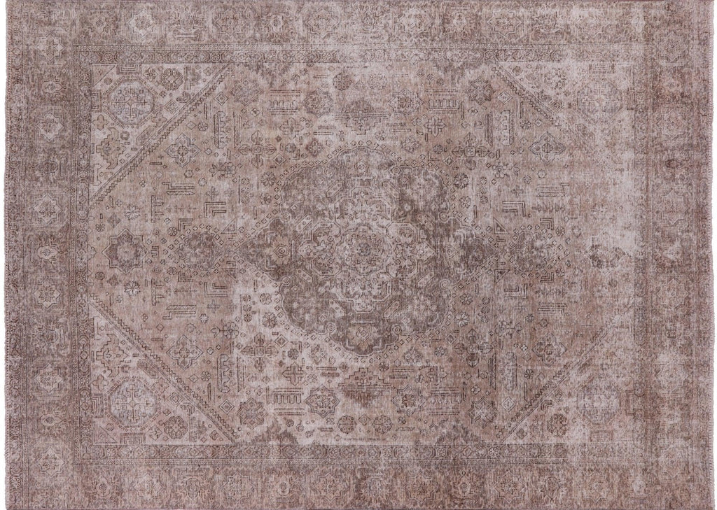 Handmade Persian Vintage White Wash Area Rug - Manhattan Rugs