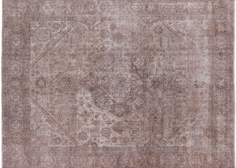 Handmade Persian Vintage White Wash Area Rug - Manhattan Rugs