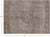 SUPER SALE 9' 2" X 12' 7" Handmade Persian Vintage White Wash Area Rug - Q2606