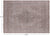 SUPER SALE Ivory 9' 1" X 12' 8" Persian Vintage White Wash Handmade Wool Rug - Q2611