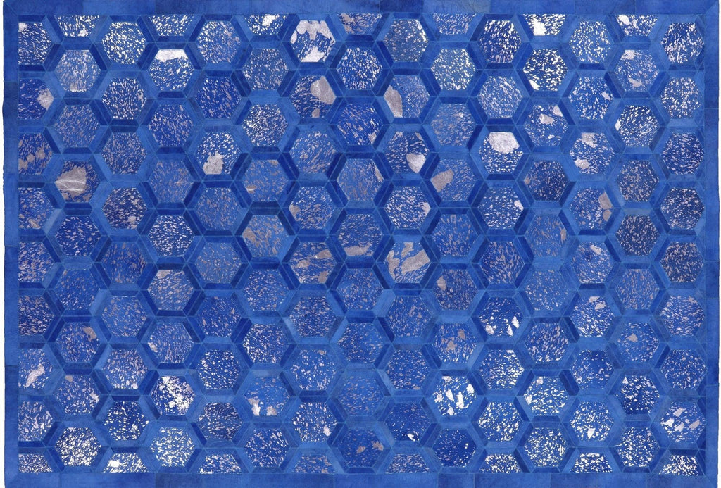 Cowhide Hand Stitched Patchwork Area Rug - Manhattan Rugs