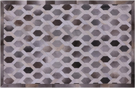 Cowhide Hand Stitched Patchwork Rug - Manhattan Rugs