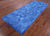 Blue Natural Cowhide Rug - Manhattan Rugs
