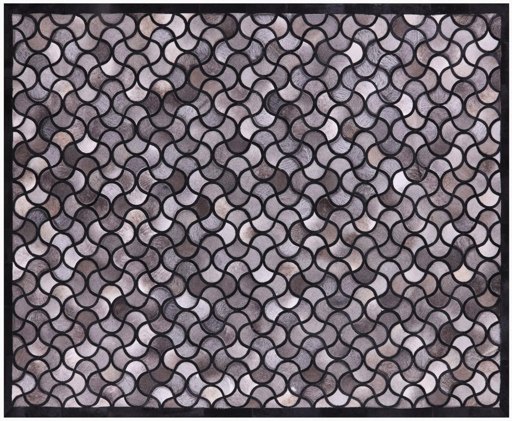 Natural Cowhide Hand Stitched Rug - Manhattan Rugs