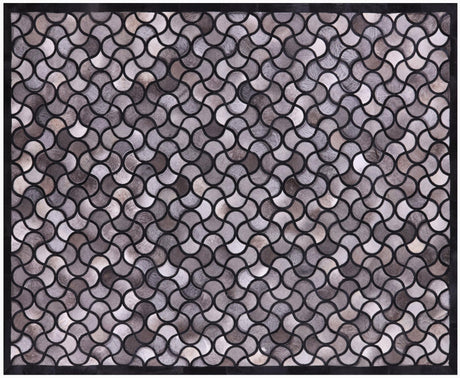 Natural Cowhide Hand Stitched Rug - Manhattan Rugs