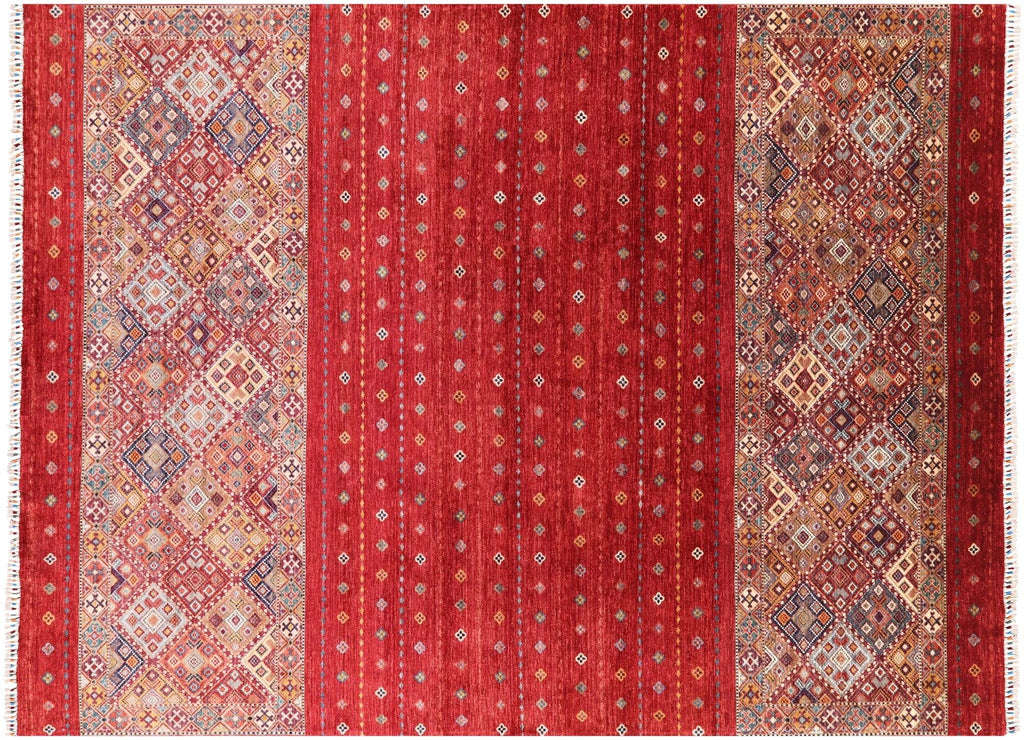Super Kazak Khorjin Hand Knotted Rug - Manhattan Rugs
