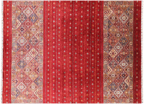 Super Kazak Khorjin Hand Knotted Rug - Manhattan Rugs
