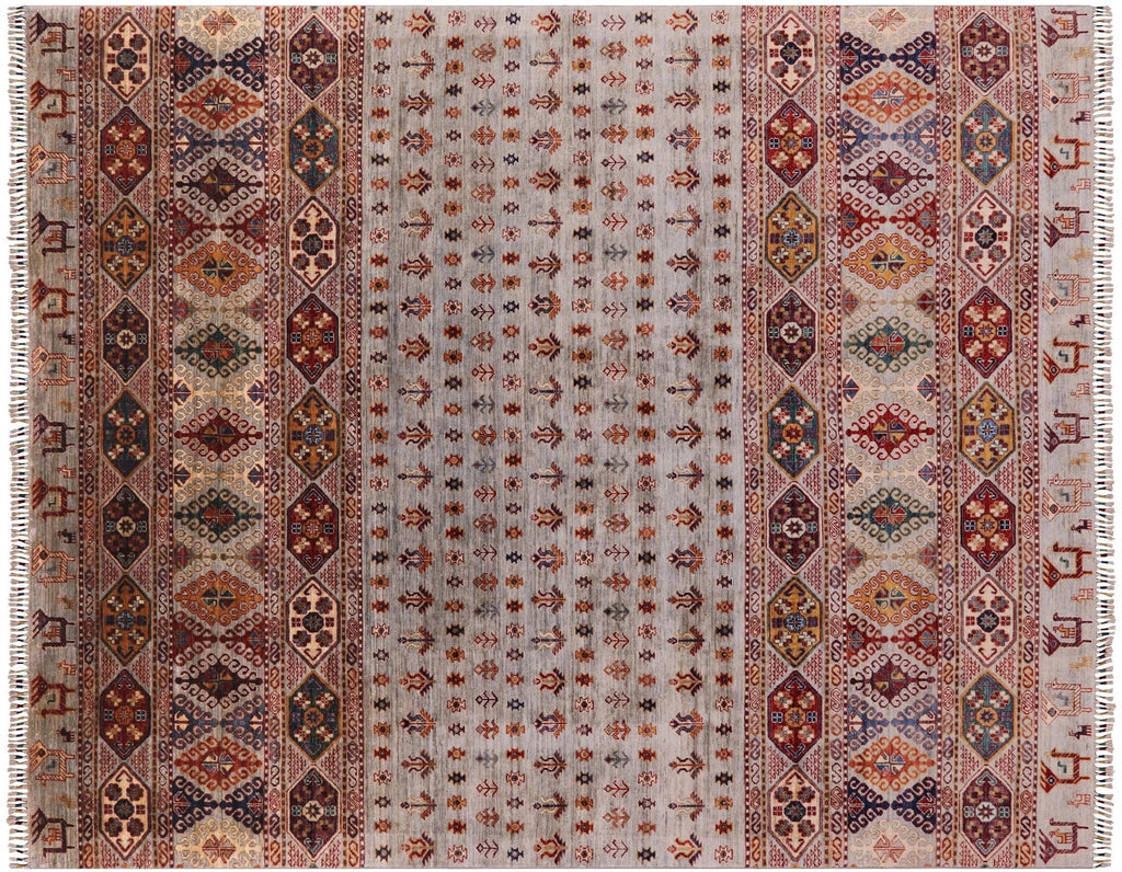Persian Gabbeh Tribal Hand Knotted Wool Rug - Manhattan Rugs