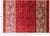 Red 8' 3" X 11' 7" Khorjin Super Kazak Hand Knotted Wool Rug - Q2944