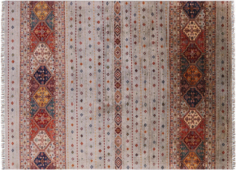 Super Kazak Khorjin Hand Knotted Rug - Manhattan Rugs