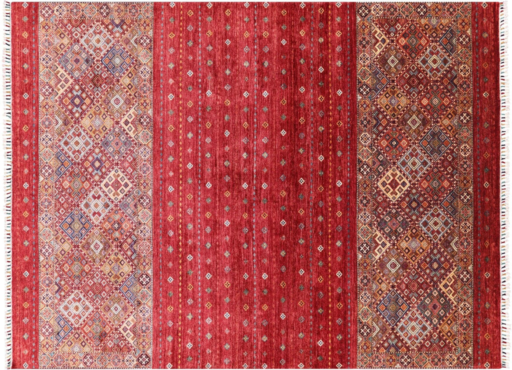 Super Kazak Khorjin Hand Knotted Wool Rug - Manhattan Rugs