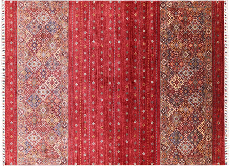 Super Kazak Khorjin Hand Knotted Wool Rug - Manhattan Rugs