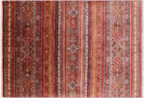 Khorjin Super Kazak Handmade Wool Rug - Manhattan Rugs