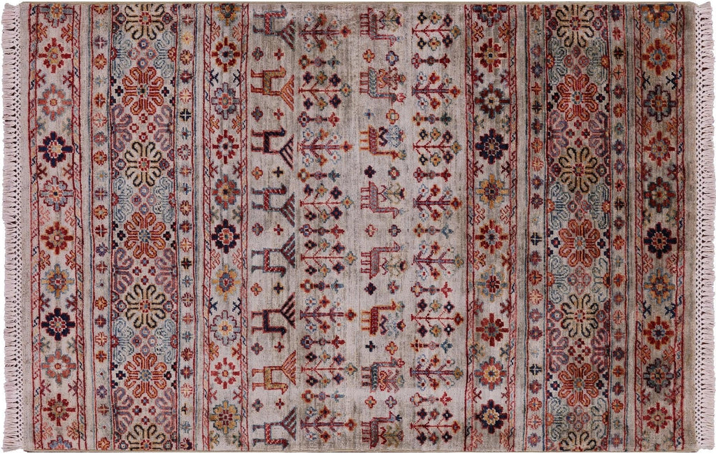 Tribal Persian Gabbeh Wool Rug - Manhattan Rugs